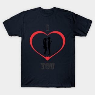 i love you T-Shirt